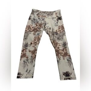 EUC Calia Floral Cropped Leggings Size S